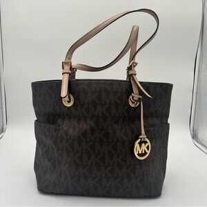 Michael Kors Brown Tote Bag